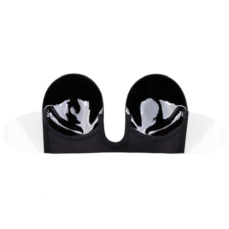 BYE-BRA - BRA WITHOUT HANDLES SHAPE U BLACK CUP A - Image 15