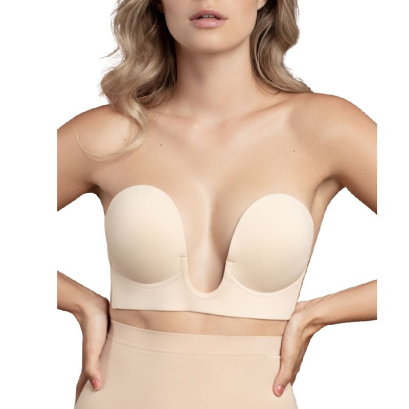 BYE-BRA - BRA WITHOUT HANDLES SHAPE U BLACK CUP A - Image 21