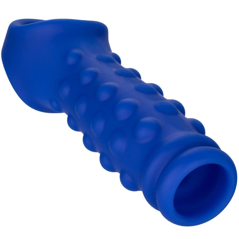 Calexotics - Admiral Couvercle De Pénis En Perles Silicone Liquide Bleu - Image 2