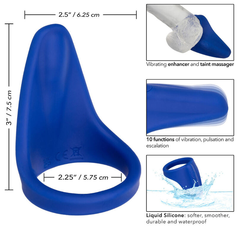Calexotics - Admiral Masseur De Périnée Bleu - Image 4