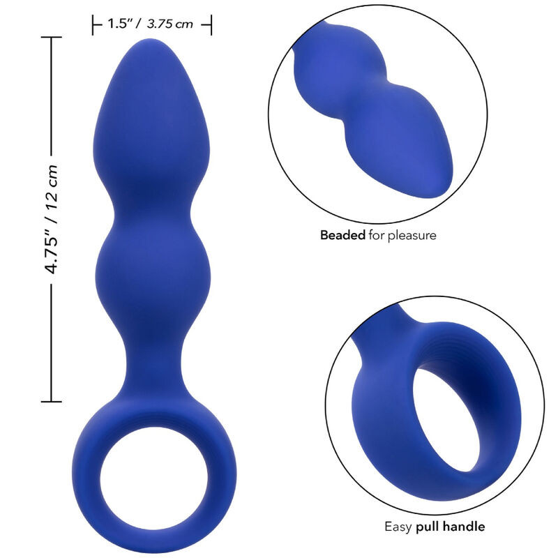 Calexotics - Admiral Plug Anal Avancé Bleu - Image 4