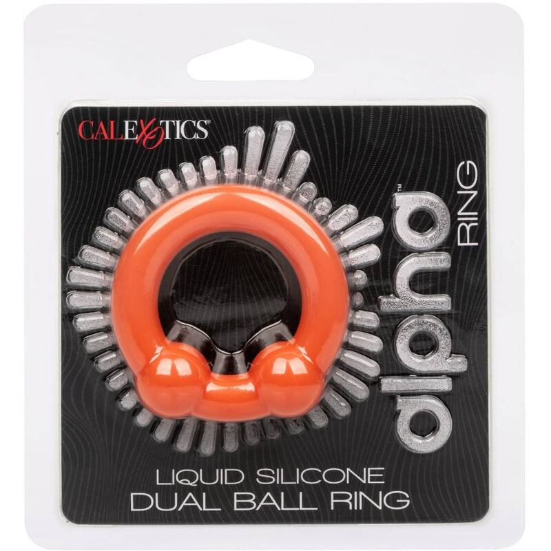 Calexotics - Alpha Bague Double Bille Orange - Image 2