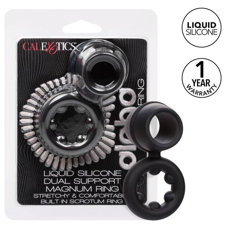 Calexotics - Bague Alpha Dual Magnum Noir - Image 2