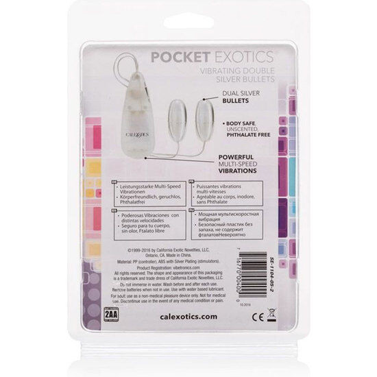 CALEXOTICS - BALLES VIBRANTES DUO ARGENT - Image 4