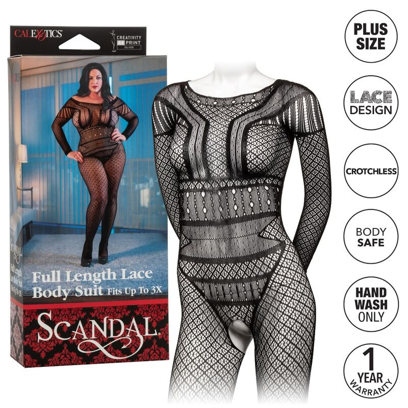 Calexotics - Body En Dentelle Grande Taille - Image 3