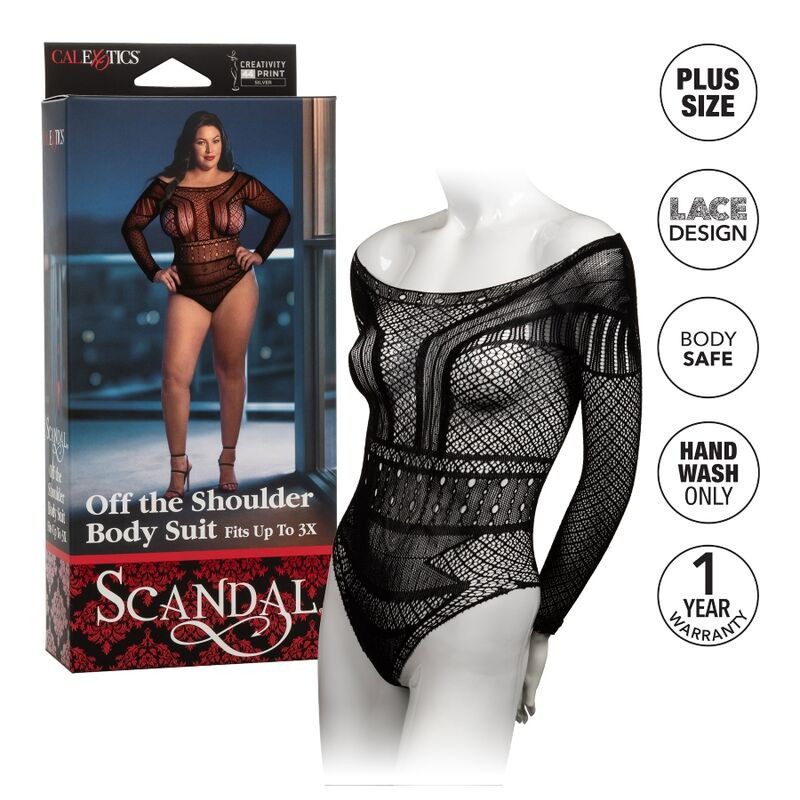 Calexotics - Body Épaule Scandal Grande Taille - Image 4