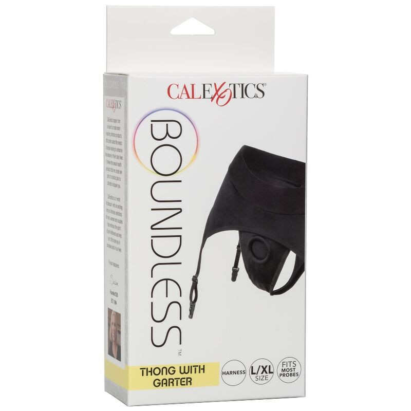 Calexotics - Boundless Thong With Garter - Image 4