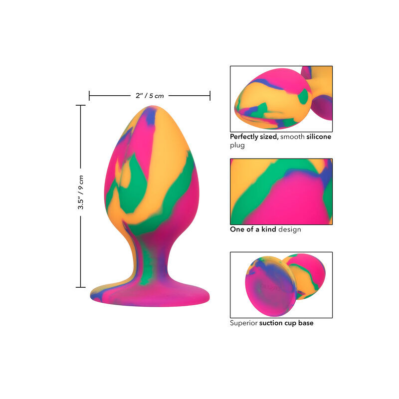 Calexotics - Cheeky Grand Plug Anal Tie-Dye - Image 3