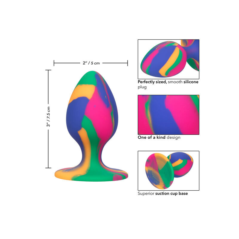 Calexotics - Cheeky Moyen Tie-Dye Plug Anal - Image 3