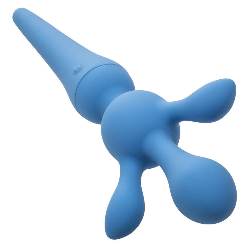 CALEXOTICS - COUTURE KIT VIBRATOR WAND 10 VIBRATIES BLAUW - Image 4