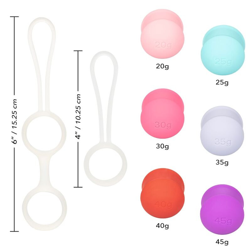 Calexotics - Elle-Ologie Ensemble Bolas Kegel Intercambiables - Image 4