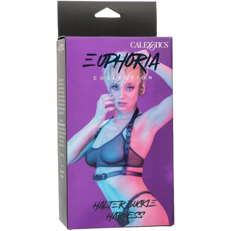 Calexotics - Euphoria Halter Buckle Harness Black - Image 3