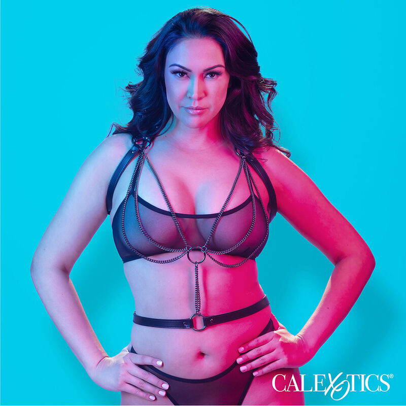 CALEXOTICS - EUPHORIA MULTI-CHAIN HARNESS LICHAAM GROOT - Image 3