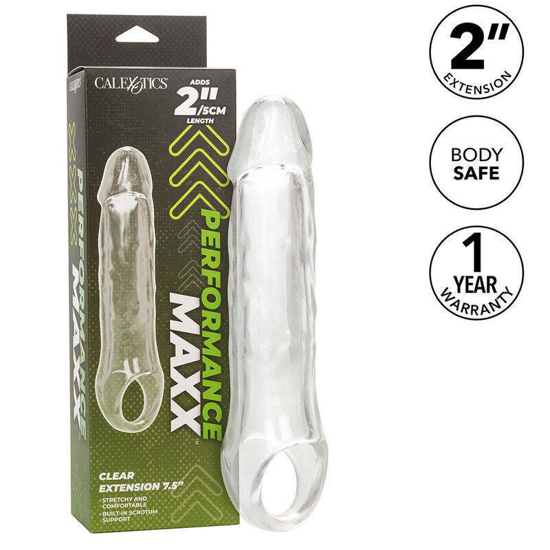Calexotics - Extension Performance Maxx Clear 7,5 Transparente - Image 2