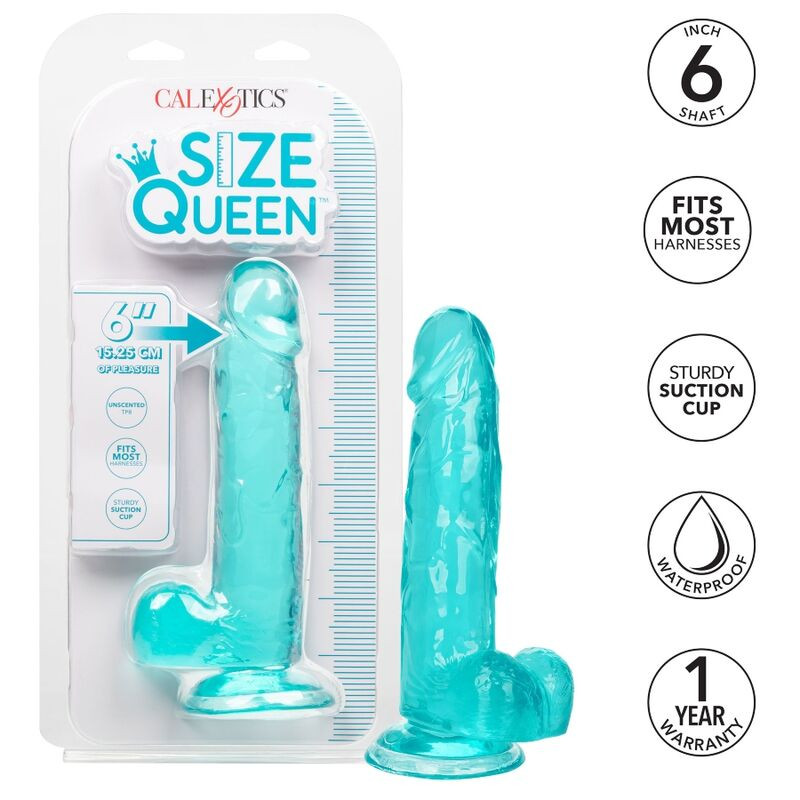 Calexotics - Gode Taille Reine Bleu 15.3 Cm - Image 3