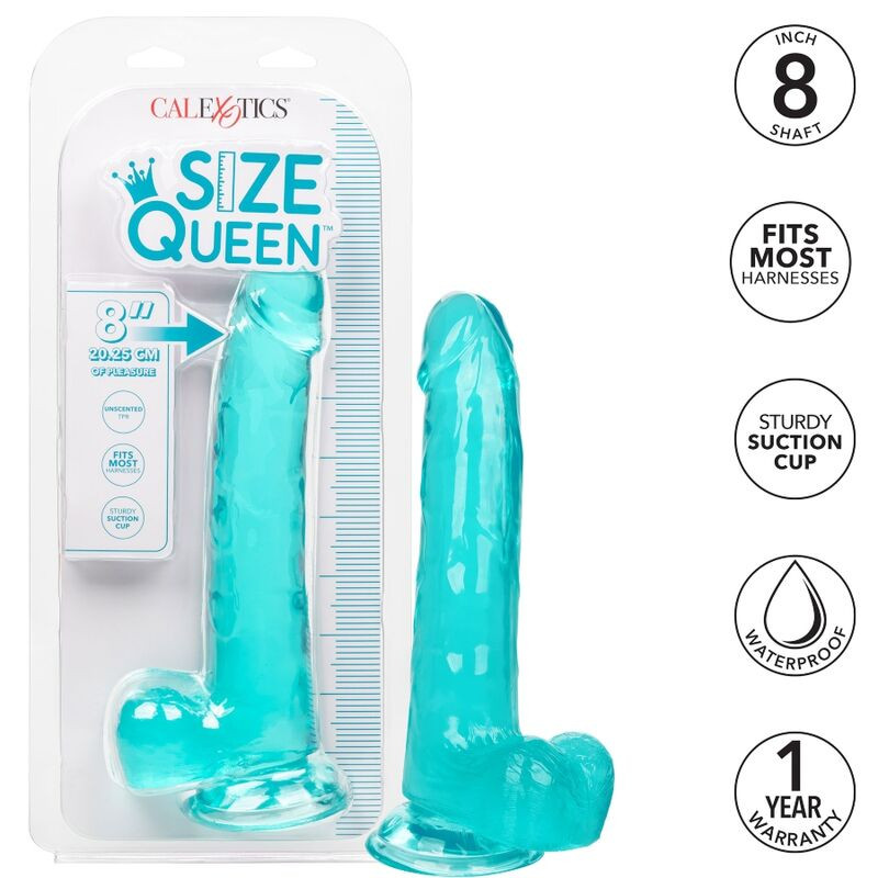 Calexotics - Gode Taille Reine Bleu 20.3 Cm - Image 2
