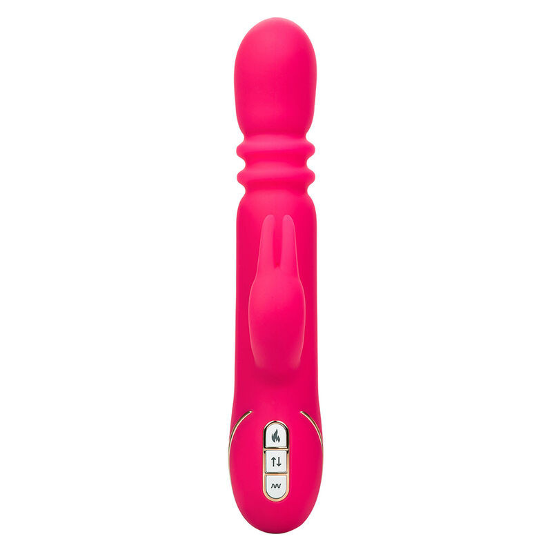 Calexotics - Jack Fantasy Triple Vibrateur Chauffant Lapin Rose - Image 3