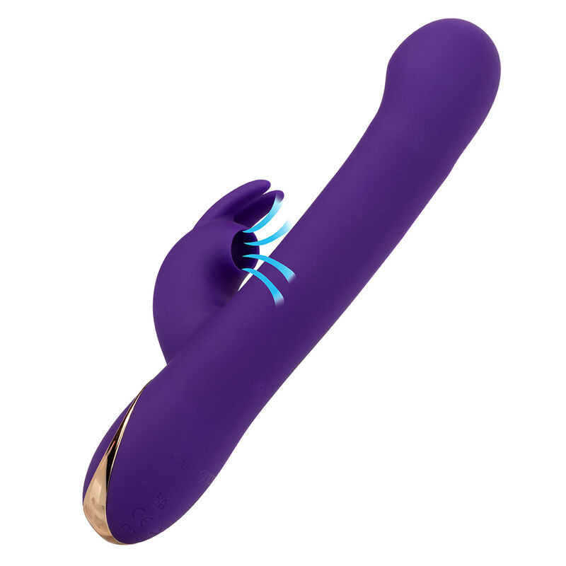 Calexotics - Jack Rabbit Vibrateur Et Stimulateur 7 Niveaux De Vibration Et Ondes Stimulantes Bleu - Image 4