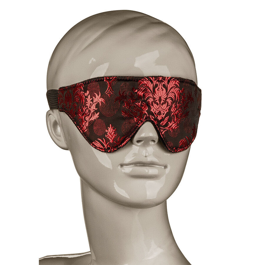 CALEXOTICS - SCANDAL OPAQUE EYE MASK WITH RED DETAILS - Image 2