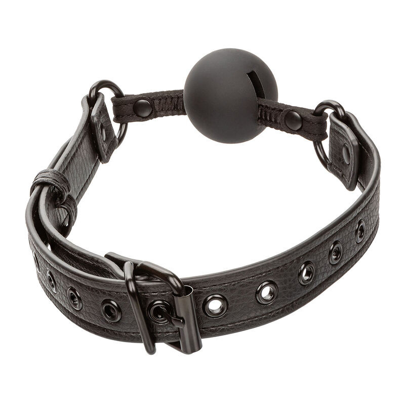 Calexotics - Nocturnal Bâillon À Boule En Silicone Noir - Image 2