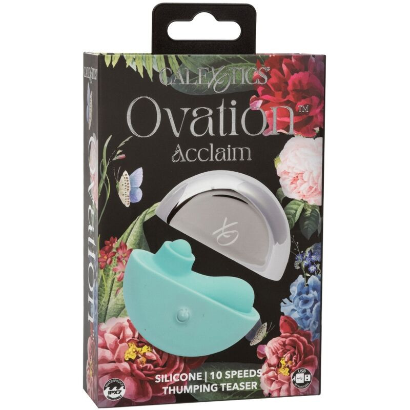 CALEXOTICS - OVATION ACCLAIM STIMULATOR AQUA GREEN - Image 3