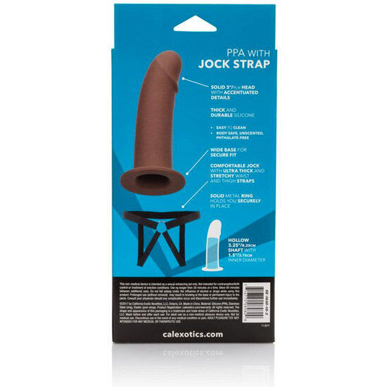 Calexotics - Ppa Avec Jock Strap Marron - Image 2