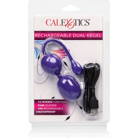 Calexotics - Rechargeable Dual Kegel Violet - Image 2