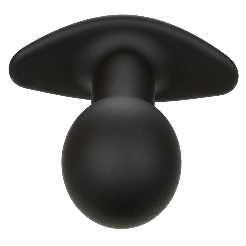 CALEXOTICS - ROCK BOTTOM ANAL PLUG 10 VIBRATIES ZWARTE SILICONE - Image 3