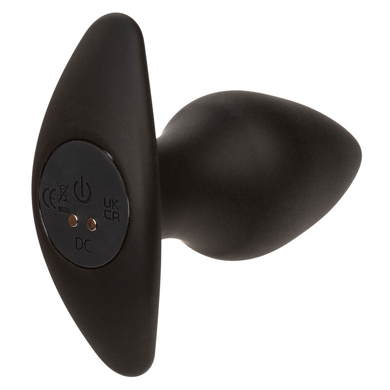 Calexotics - Rock Bottom Perfect Anal Plug 10 Vibrations Silicone Black - Image 3