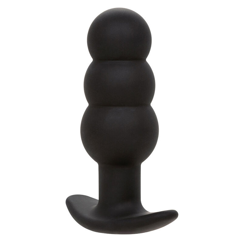 CALEXOTICS - ROCK BOTTOM PLUG ANAL PERLÉ 10 VIBRATIONS SILICONE NOIR - Image 2