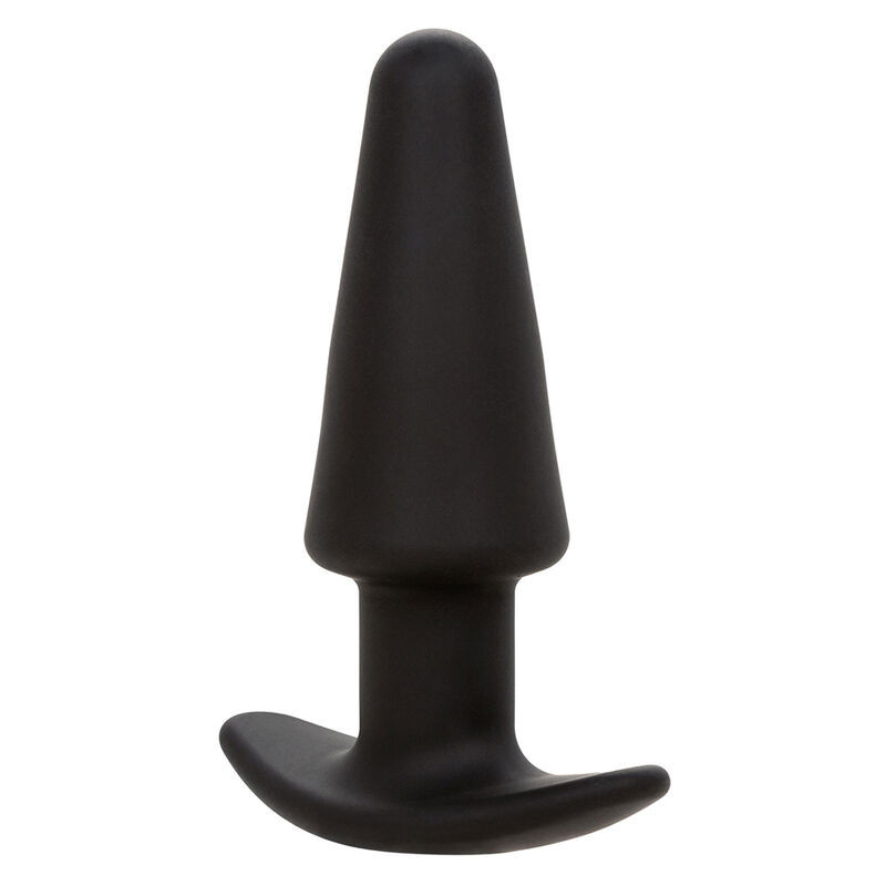 Calexotics - Rock Bottom Tapered Anal Plug 10 Vibraciones Silicone Black - Image 2