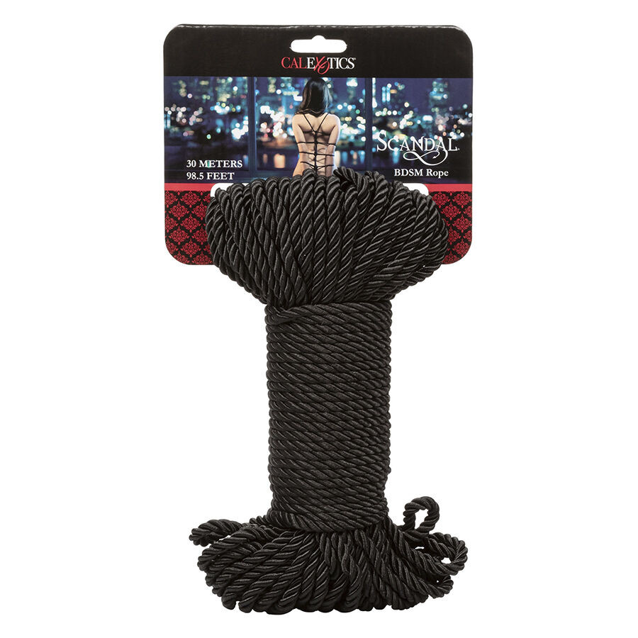 CALEXOTICS - SCANDAL BLACK BDSM ROPE 30 - Image 2