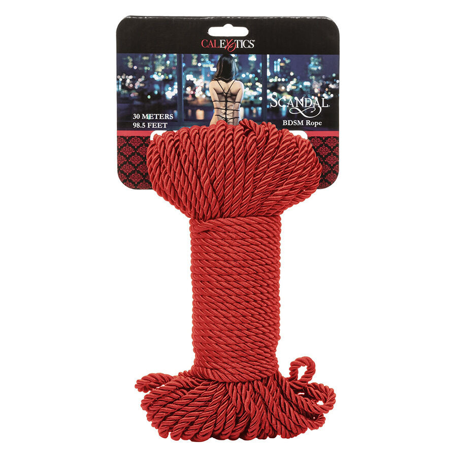CALEXOTICS - SCANDAL RED BDSM ROPE 30 - Image 2
