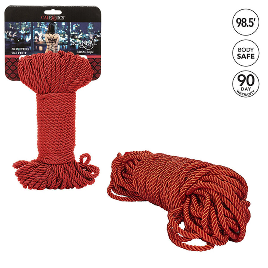 CALEXOTICS - SCANDAL RED BDSM ROPE 30 - Image 3
