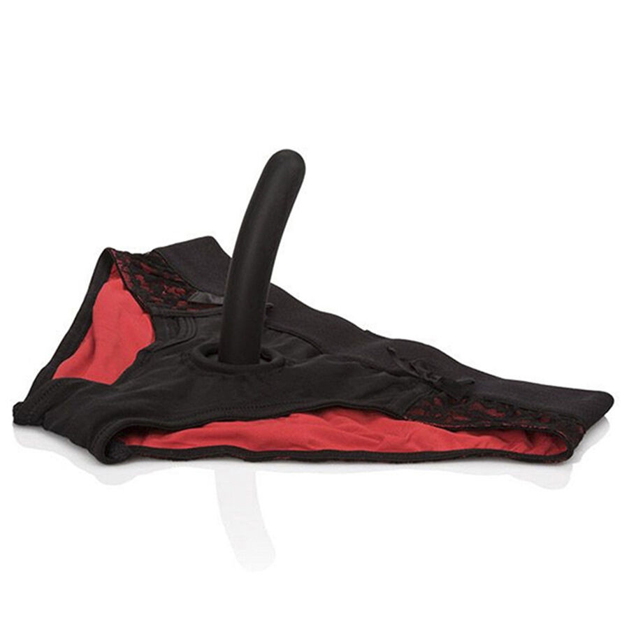 Calexotics - Scandal Ensemble Culotte Rouge Avec Gode - Image 3
