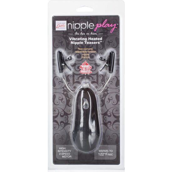 Calexotics - Vibr Teasers Verwarmd Nipple Zwart - Image 3