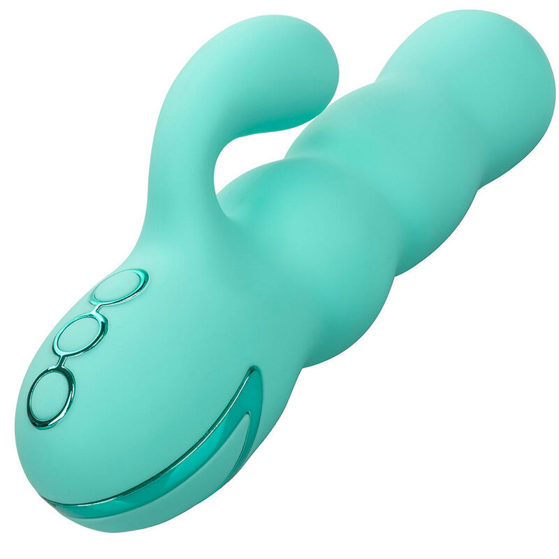 Calexotics - Vibrateur Del Mar Diva Rabbir Aqua Green Par California Dreaming - Image 5