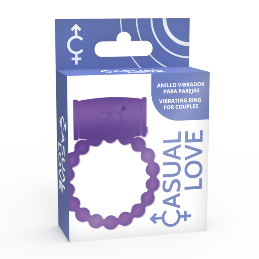 CASUAL LOVE - 25 COUPLE VIBRATOR RING VIOLET - Image 4
