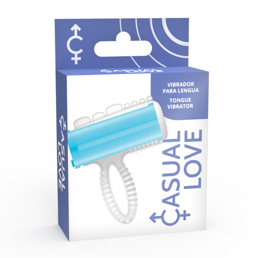 Casual Love - Ring Tongue Vibrating Blue - Image 3