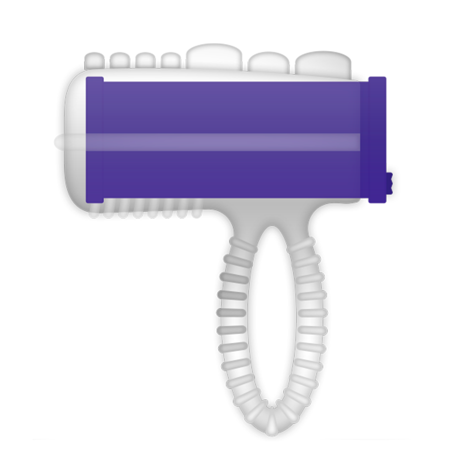 Casual Love - Ring Vibrator Lilac Tongue - Image 2