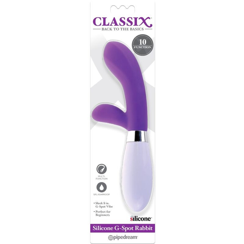 Classix - Vibrateur Rabbit G-Spot Silicone Violet - Image 3