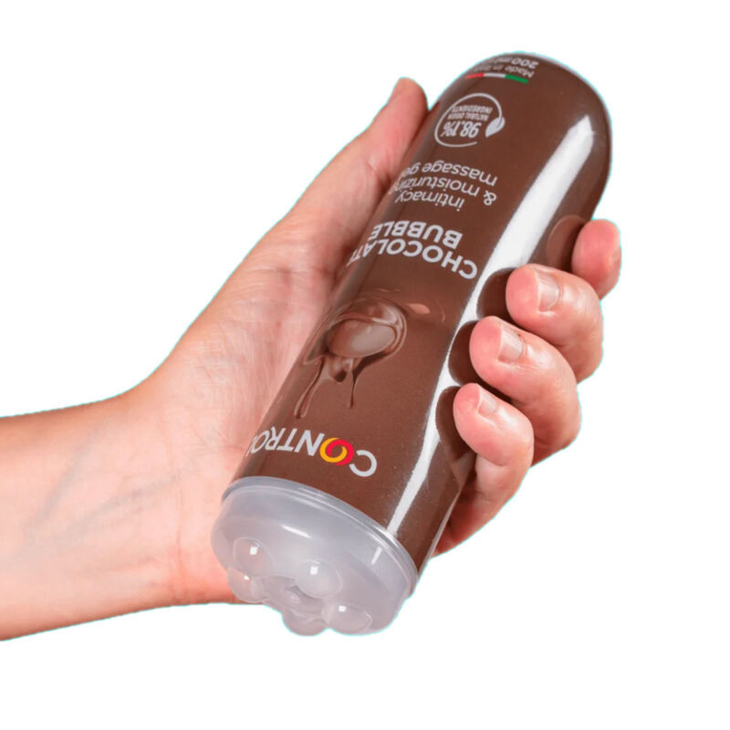 Control - Massage Gel 3 In 1 Chocolate Bubble 200 Ml - Image 3