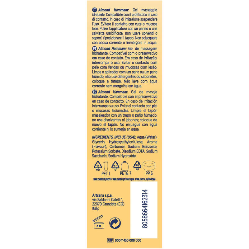 Control - Gel De Massage Hammam Aux Amandes 3 En 1 200 Ml - Image 2