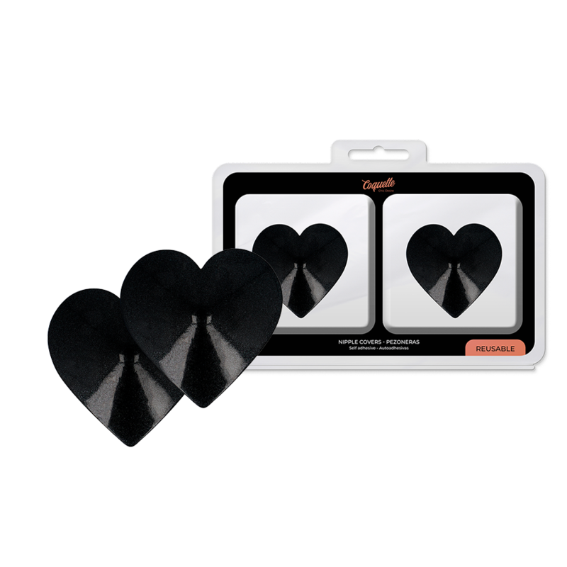 Coquette Chic Desire - Cache-Malin Coeurs Noir - Image 2