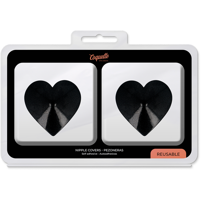 Coquette Chic Desire - Cache-Malin Coeurs Noir - Image 5