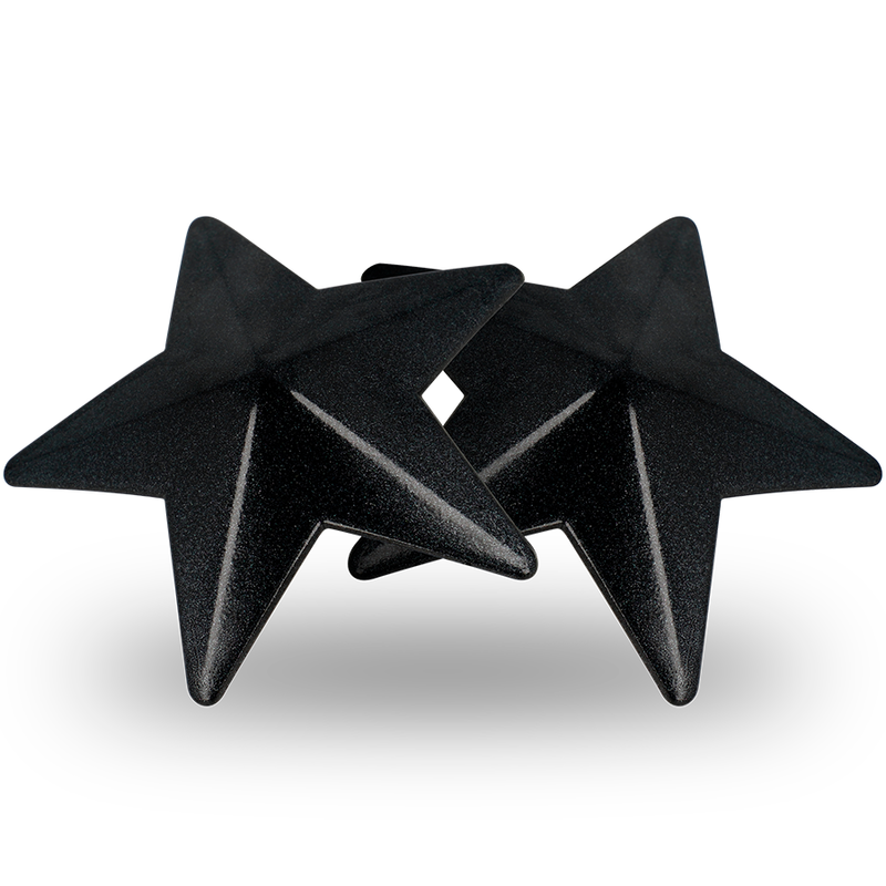 Coquette Chic Desire - Nipple Covers Black Stars - Image 4