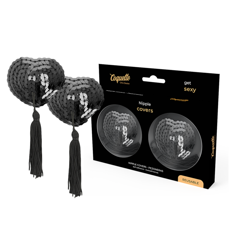 Coquette Chic Desire - Cache-Malins  Paillettes Noires - Image 2