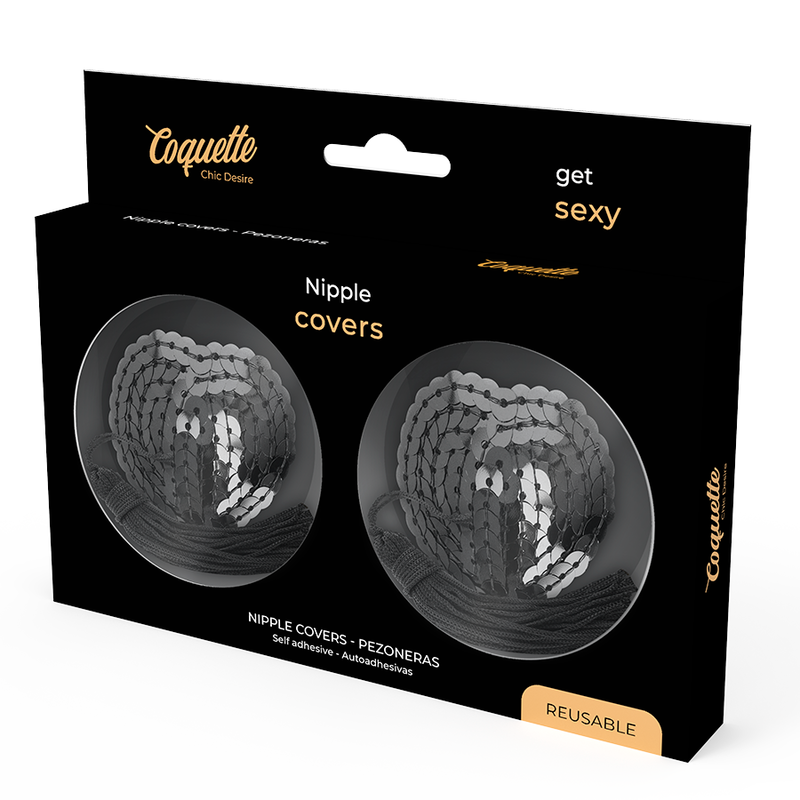 Coquette Chic Desire - Cache-Malins  Paillettes Noires - Image 4