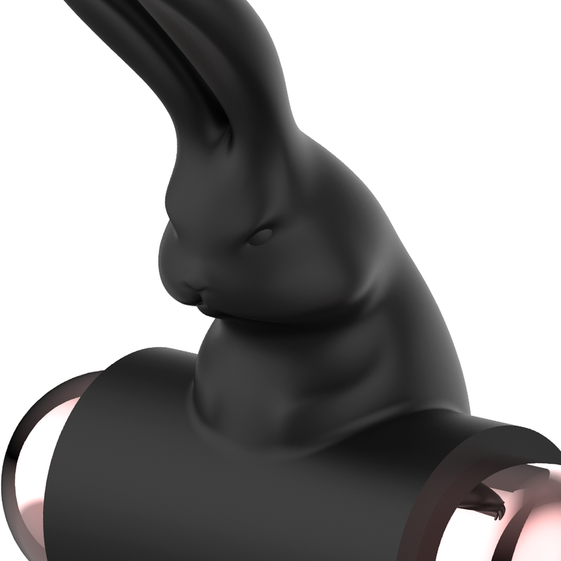 Coquette Chic Desire - Cock Ring With Vibrator Black/ Gold - Image 3