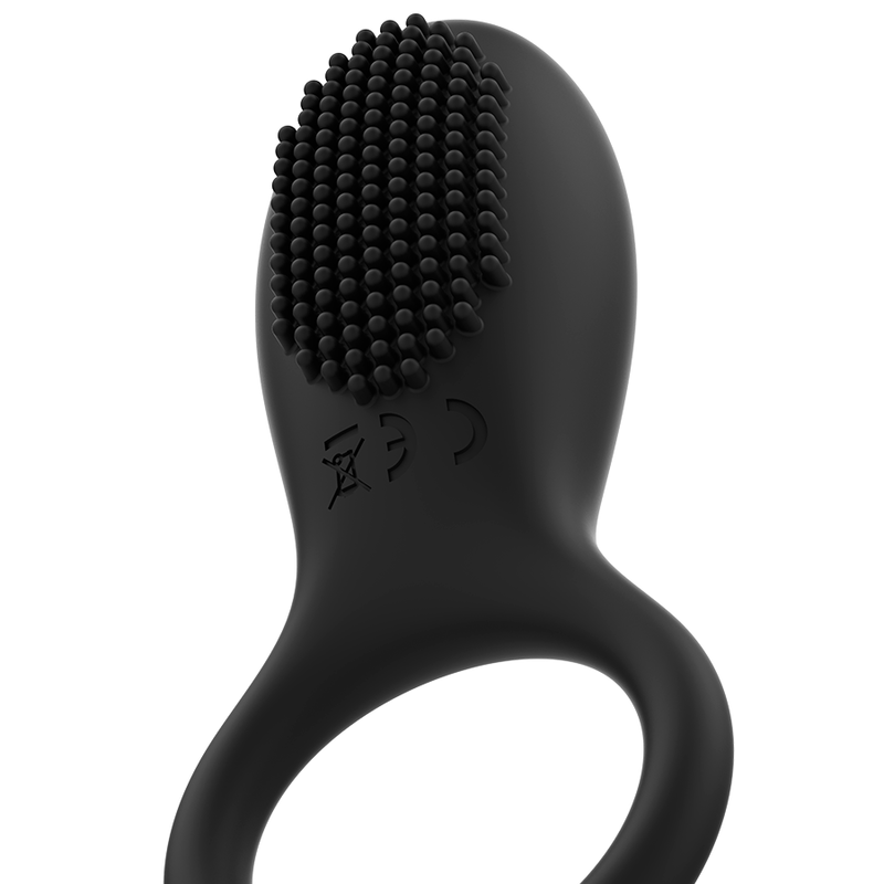 Coquette Chic Desire - Cock Ring Remote Control Rechargeable Black/ Gold - Image 4